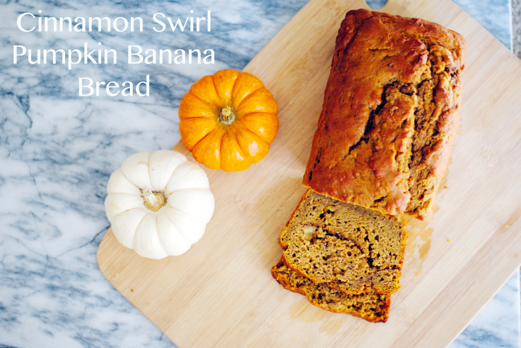 Cinnamon Swirl Pumpkin Bread