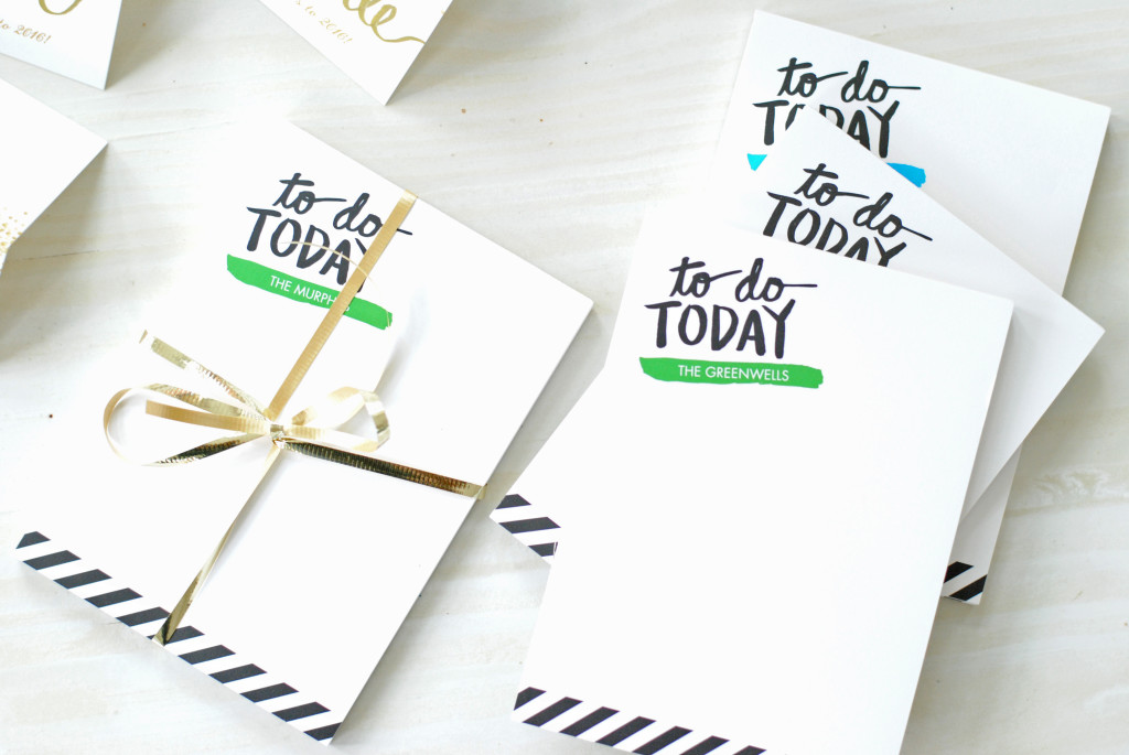 personalized to do list- tiny prints