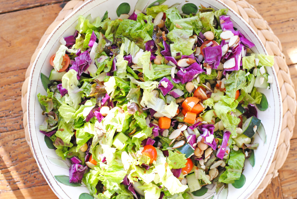 healthy vegetable salad detox