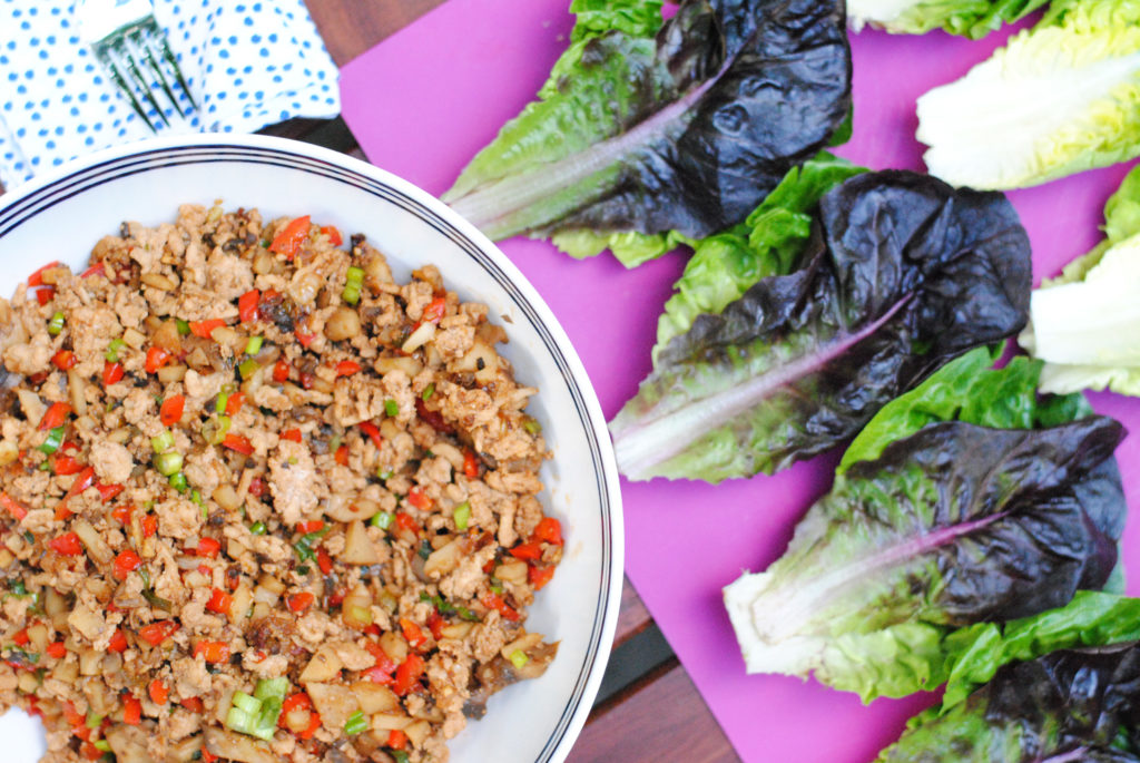 chicken lettuce wraps