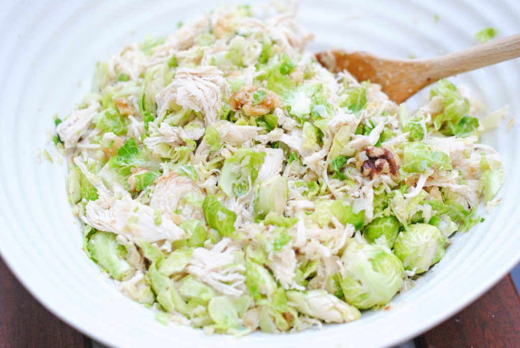 Chopped Brussels Sprouts Salad
