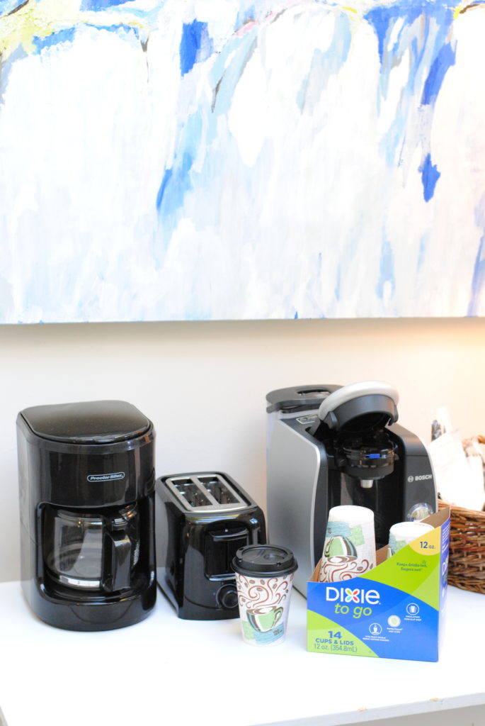 Coffee Area in Kitchen