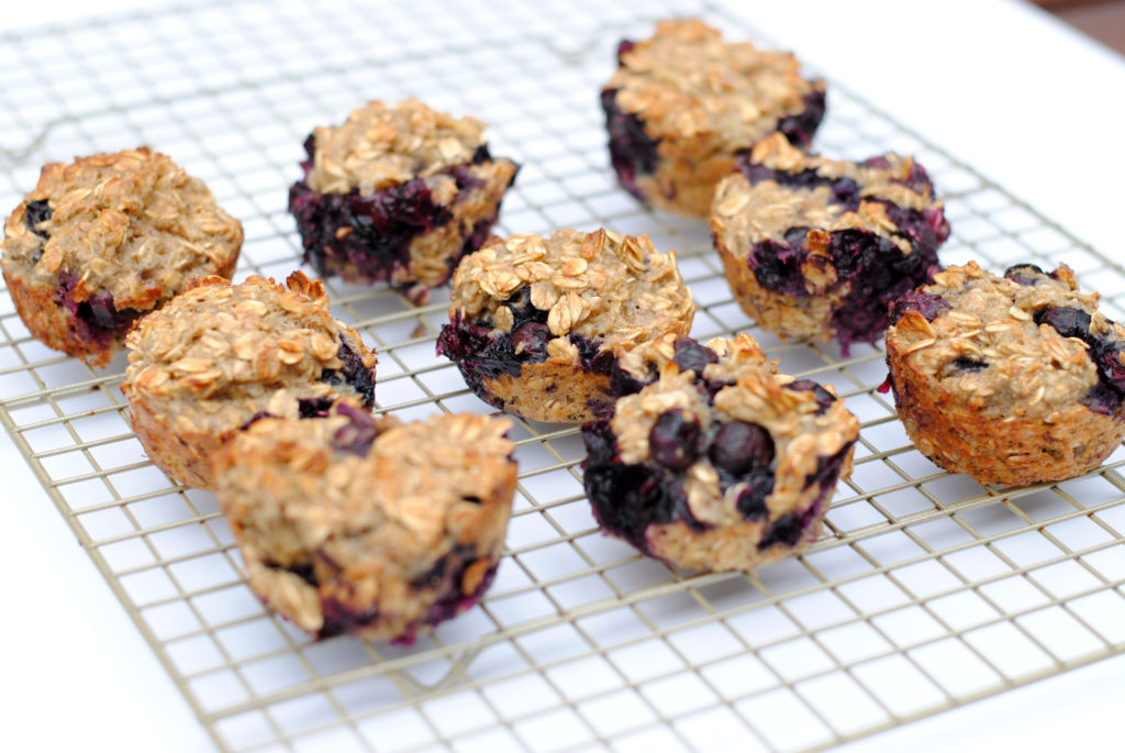 Blueberry Banana Oatmeal Cups