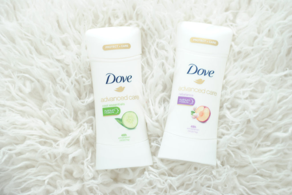 Dove Advanced Care Deodorant / Turquoise and Teale