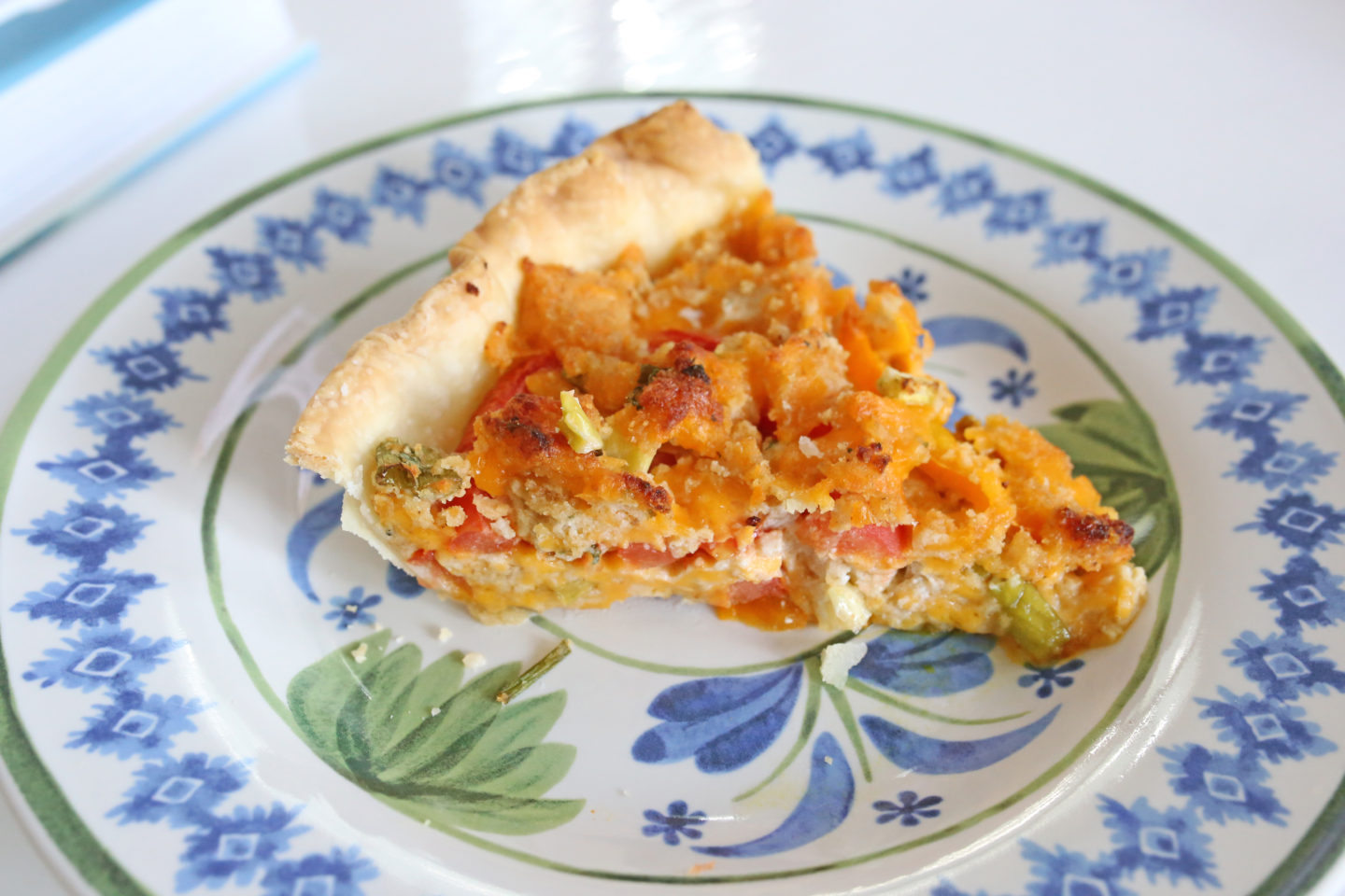 tomato pie recipe without mayonnaise / Turquoise and Teale
