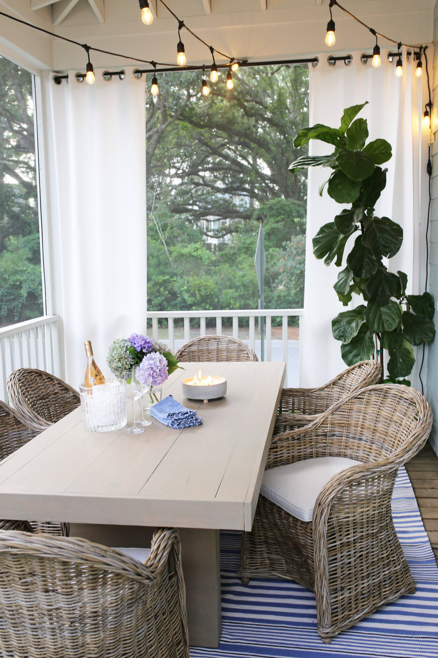 chairs for screened in porch