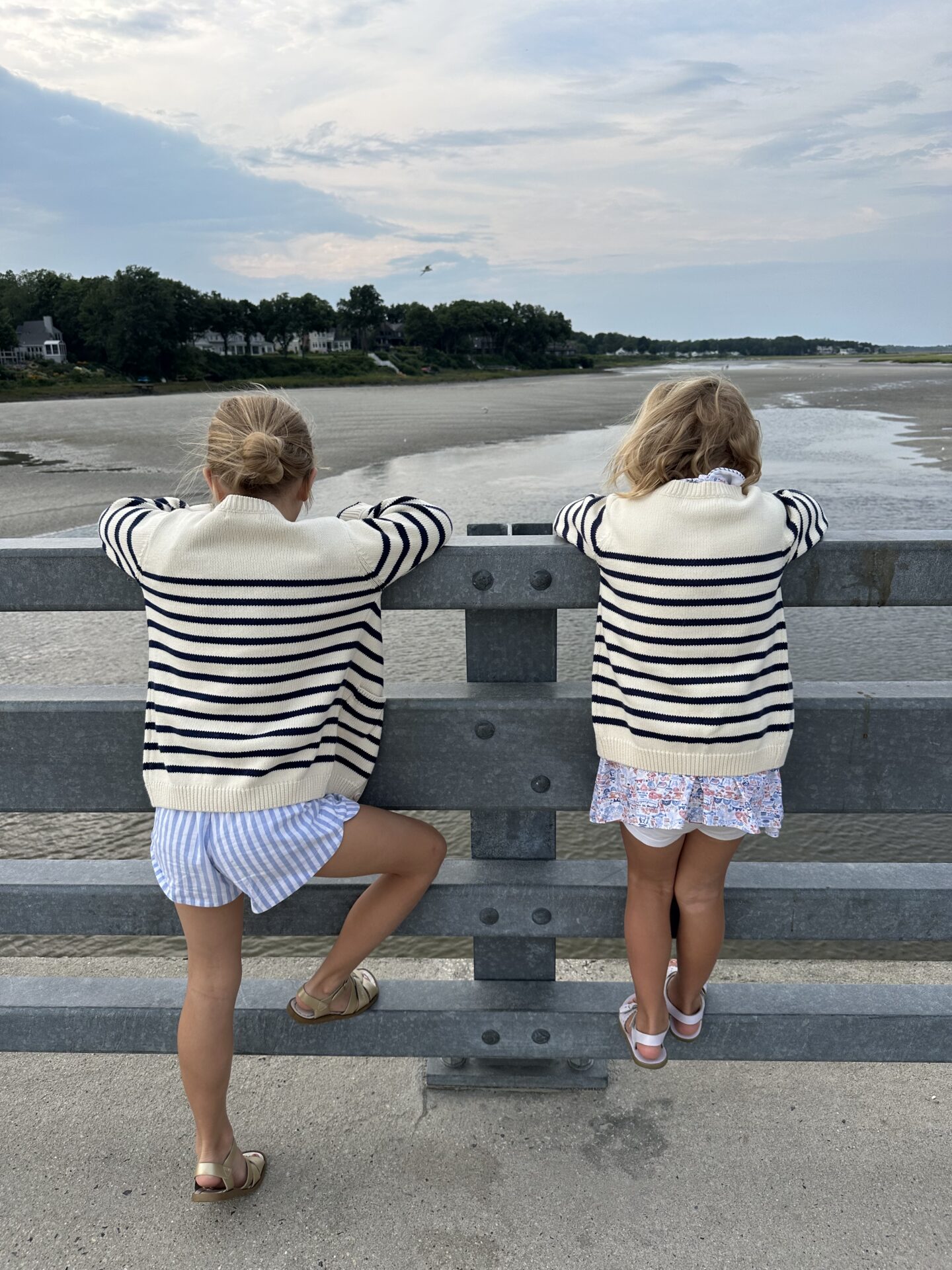 minnow stripe cardigan