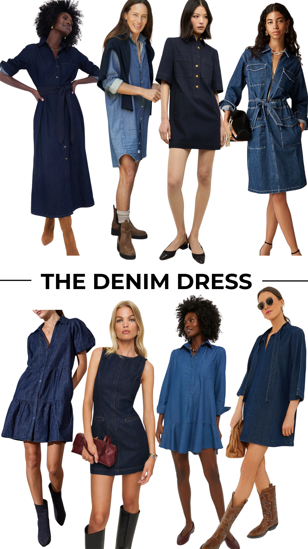 DENIM DRESS